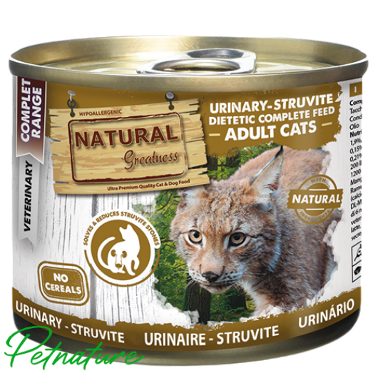 Natural Greatness Cat Urinary Struvite Latas 200 gr
