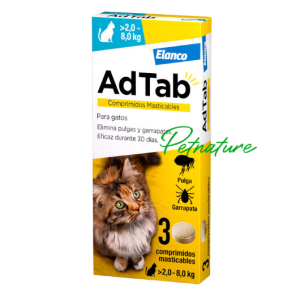AdTab Gato de 2 a 8 kg (3 comp)