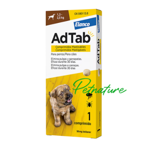 AdTab Perro de 1,3kg - 2,5 kg (1 comp)