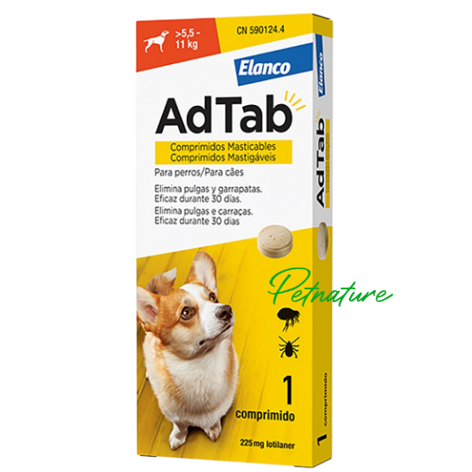 AdTab Perro de 5,5 - 11 kg (1 comp)