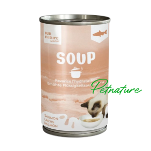 Bubi Nature Lata Sopa de Salmón para Gatos